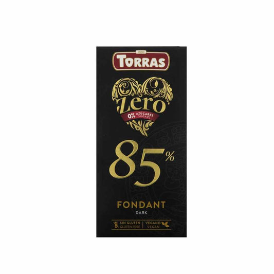 CHOCOLATE 85% CACAO TORRAS 100 GR