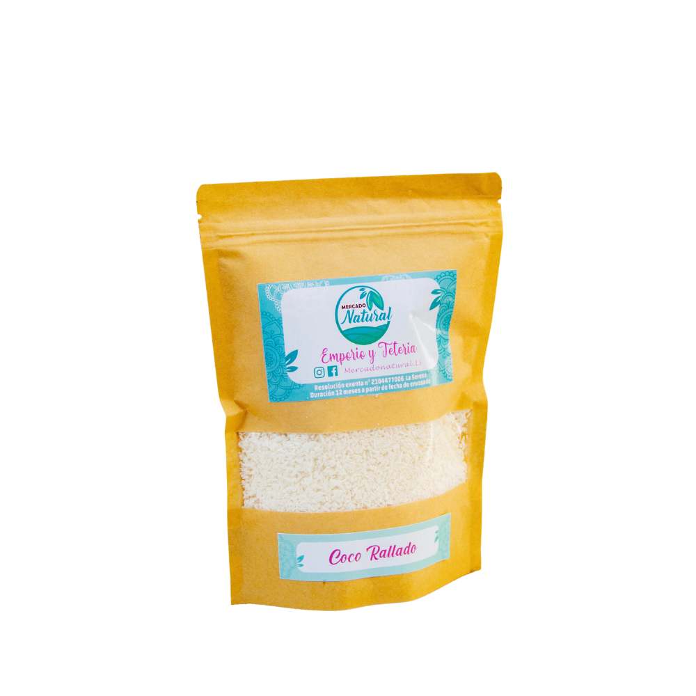 COCO RALLADO 200 GR – Mercado Natural