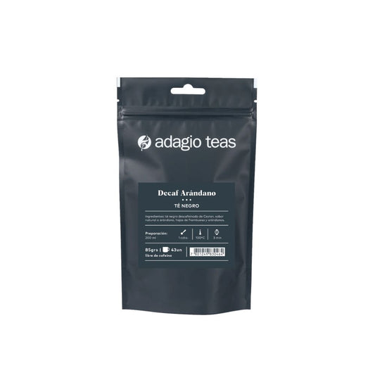 TE NEGRO DECAFEINADO ARANDANO ADAGIO 57GR