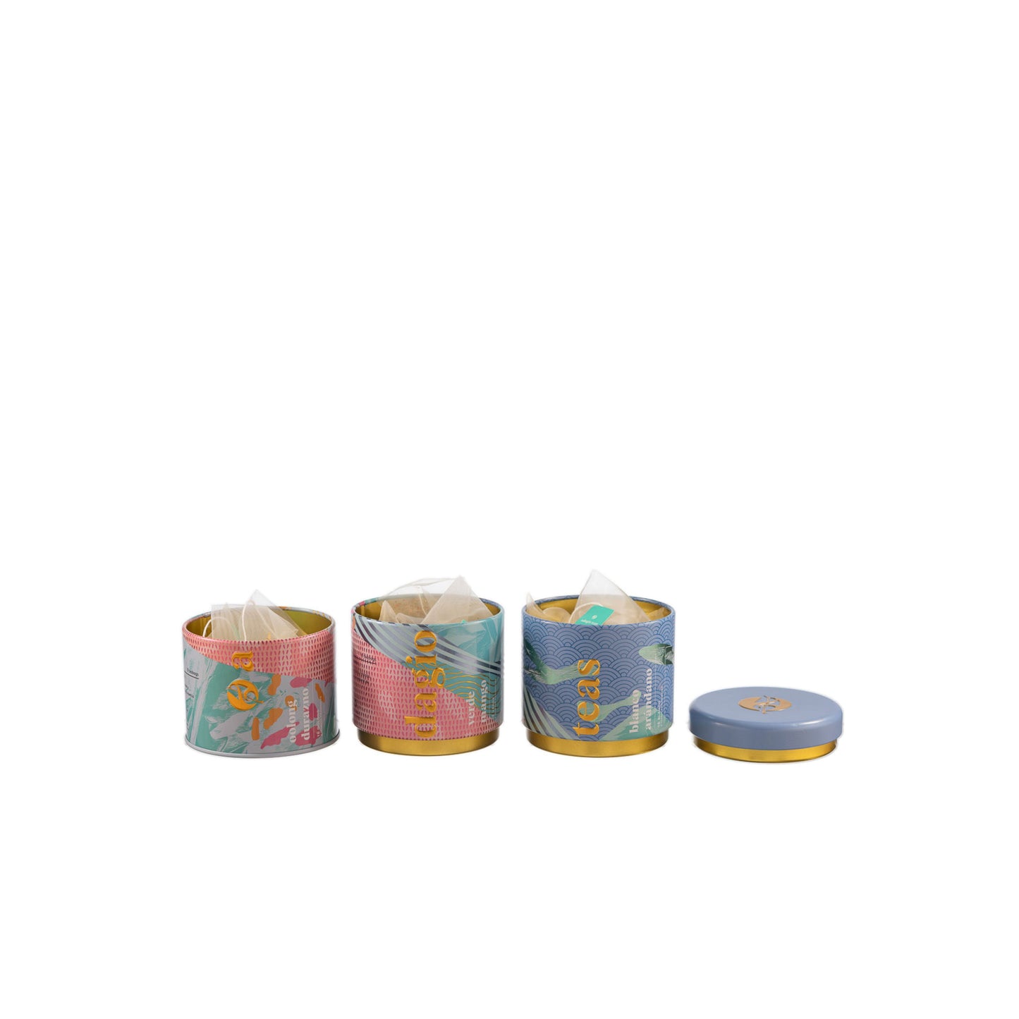 TRIPLE TIN COLORES 24 TEABAGS ADAGIO