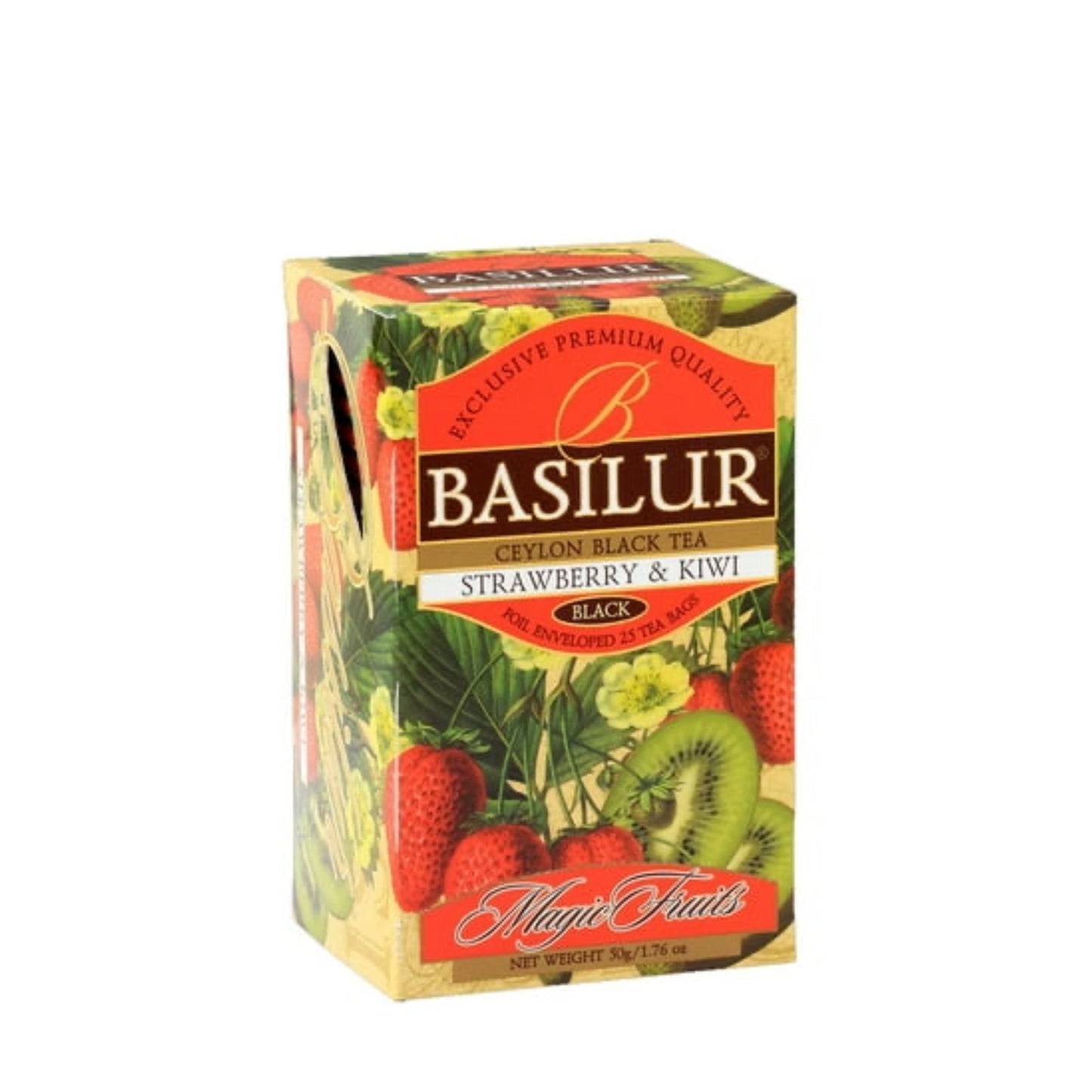 CAJA 25UND FRESA & KIWI BASILUR