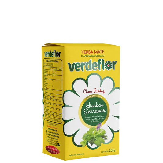 YERBA MATE VERDEFLOR HIERBAS SERRANAS