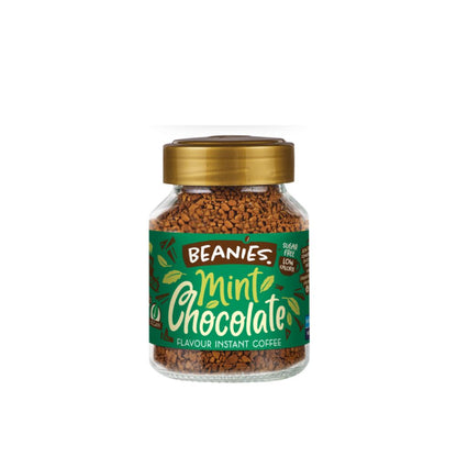 CAFÉ INSTANTANEO MENTA CHOCOLATE BEANIES 50GR