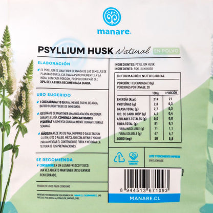 PSYLLIUM HUSK MANARE 200GR