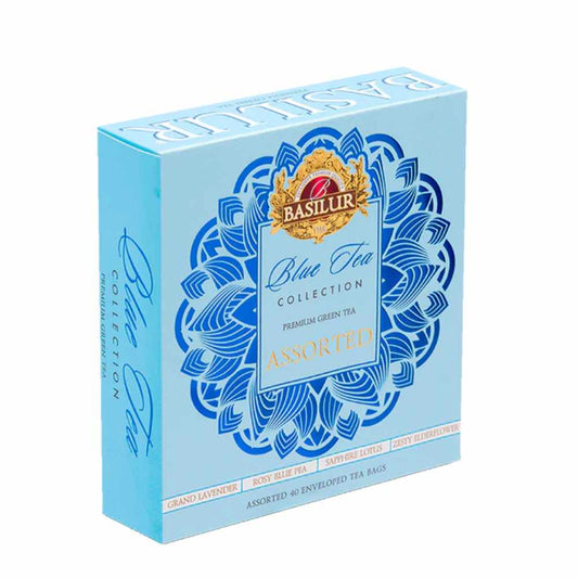 CAJA BLUE TEA COLLECTION BASILUR 40 BOLSAS