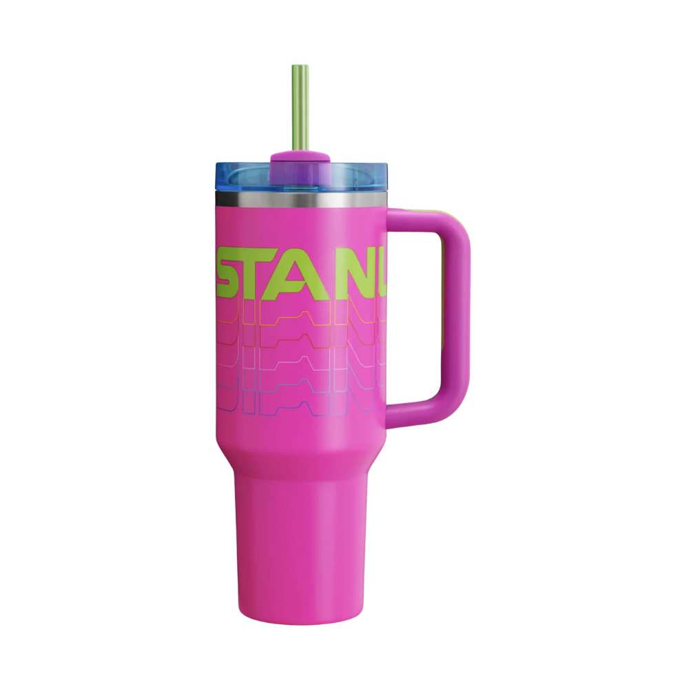 TRAVEL MUG QUENCHER REVERB ROSADO STANLEY 1.18L