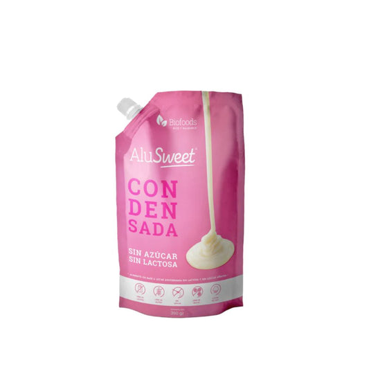 LECHE CONDENSADA ALUSWEET 390GR