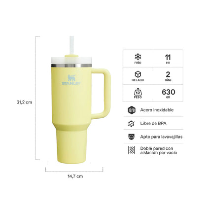 TRAVEL MUG QUENCHER H2.0 ADVENTURE POMELO 1.18 LT