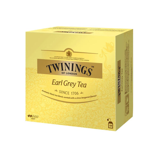 TE EARL GREY TWININGS 50 BOLSAS