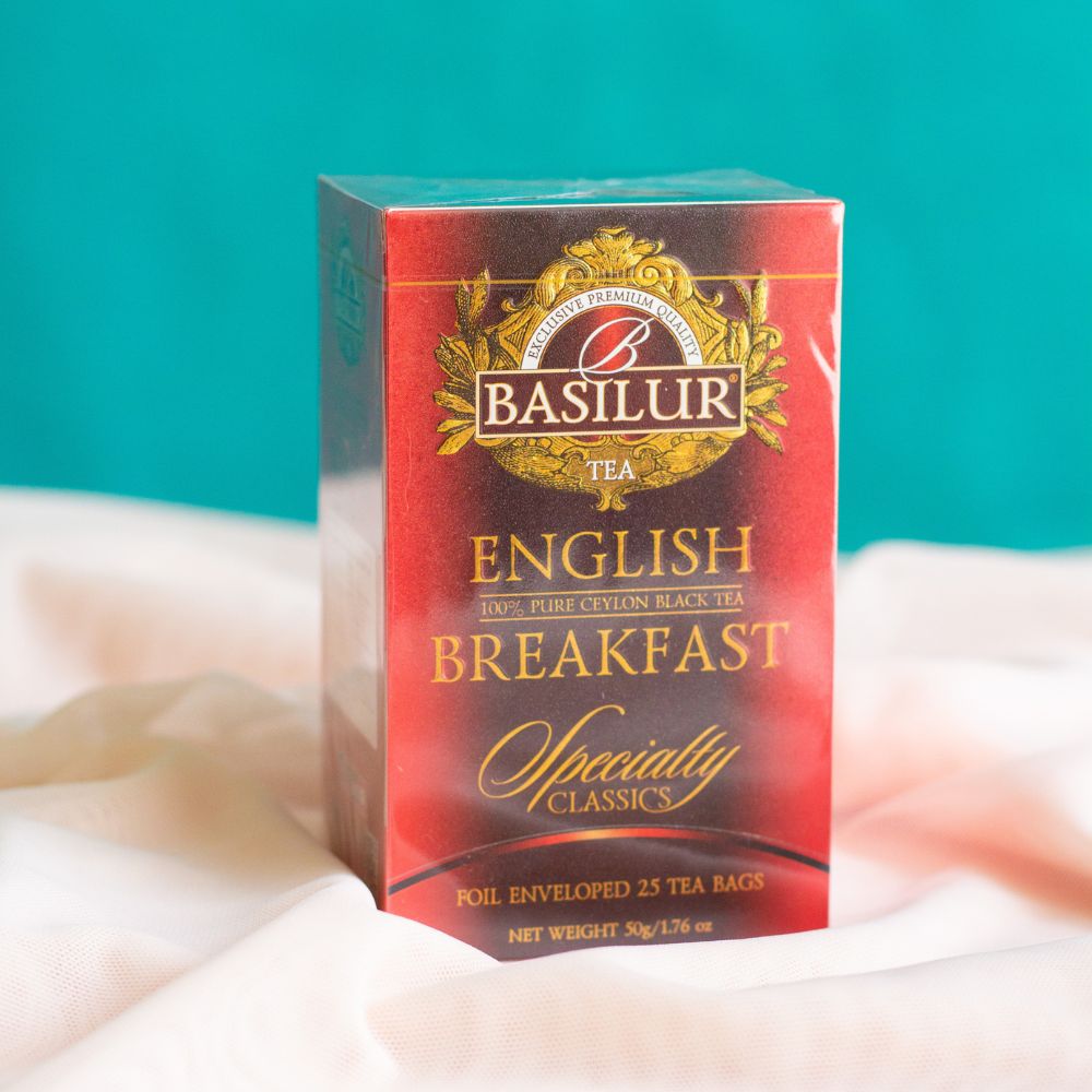 CAJA TE ENGLISH BREAKFAST BASILUR 25 BOLSAS