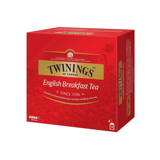 TE ENGLISH BREAKFAST TWININGS 50 BOLSAS
