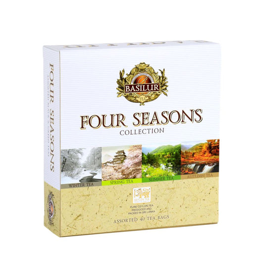 CAJA VARIEDAD CUATRO ESTACIONES BASILUR 40 BOLSAS