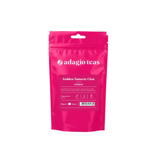 TE GOLDEN TURMERIC CHAI ADAGIO 85GR