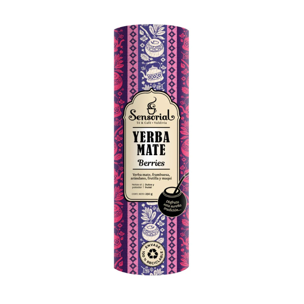 YERBA MATE BERRIES 250GR SENSORIAL