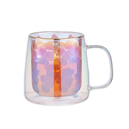 TAZA DOBLE VIDRIO LILAC BLOOM 400ML ADAGIO
