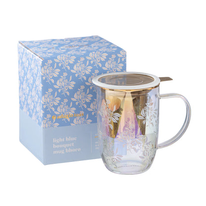 MUG BHORO CERÁMICA TURQUESA 425ML ADAGIO