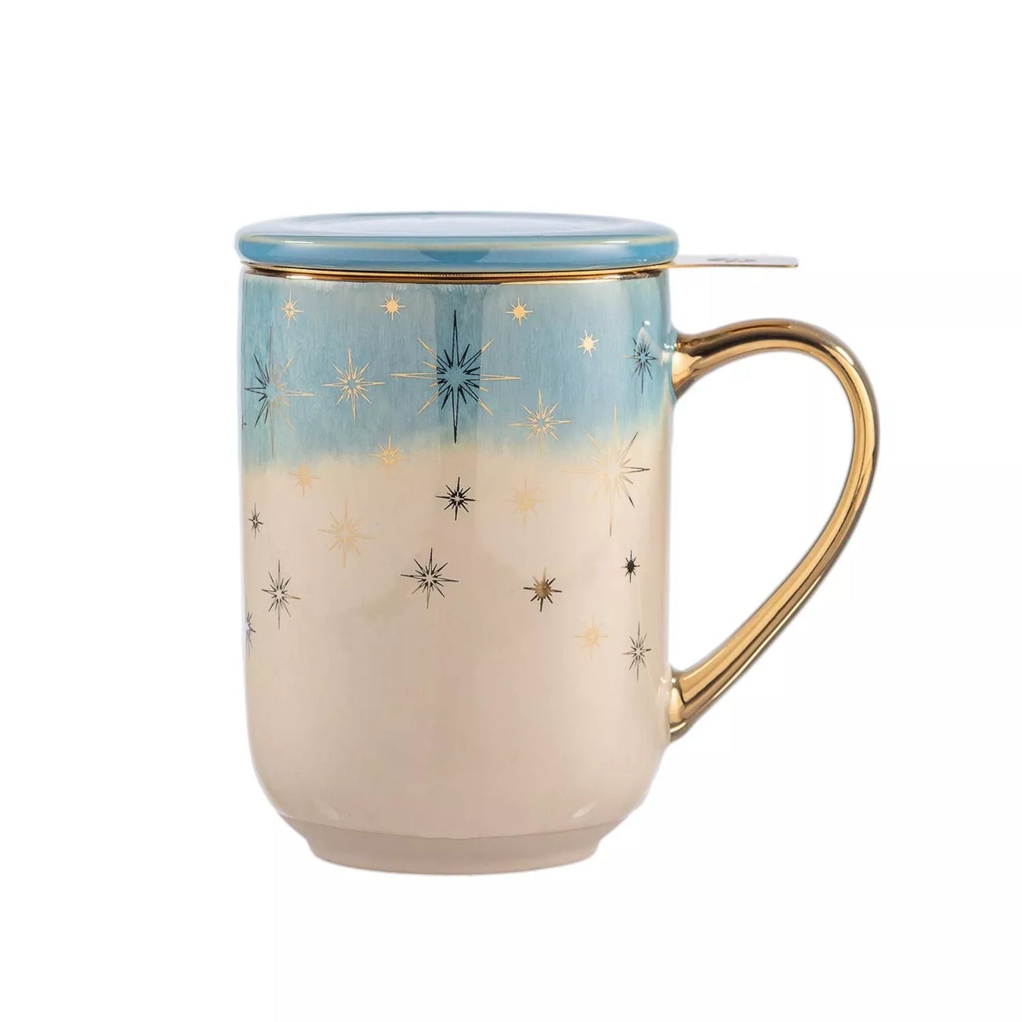 MUG BHORO CERÁMICA TURQUESA 425ML ADAGIO