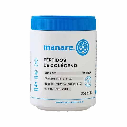 PEPTIDOS DE COLAGENO HIDROLIZADO 250GR MANARE