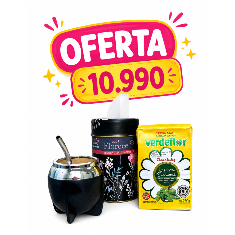 PACK YERBATERO FLORECE + VERDEFLOR 250GR