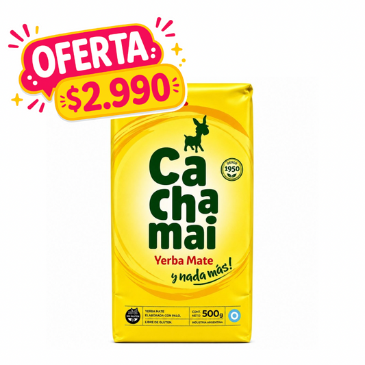 YERBAMATE CACHAMAI TRADICIONAL 500GR