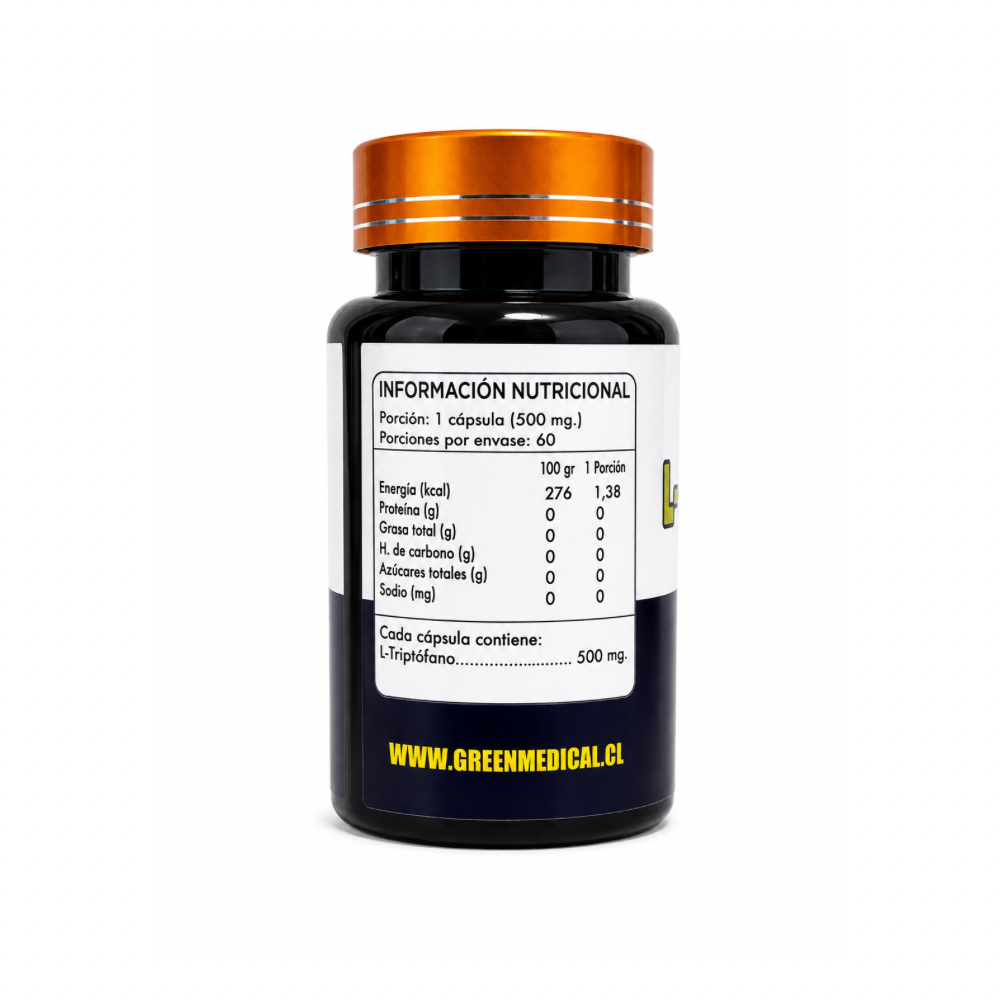 L- TRIPTOFANO 500 MG GREEN MEDICAL