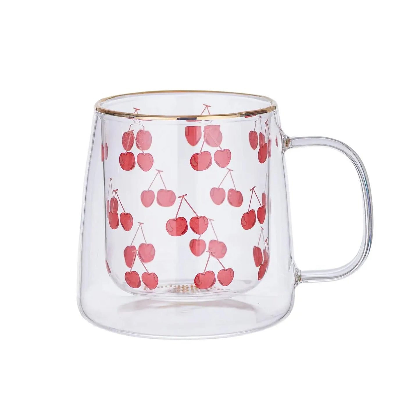 TAZA DOBLE VIDRIO CHERRIES 400 ML ADAGIO