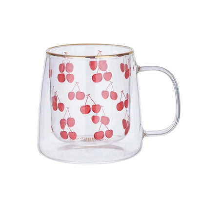 TAZA DOBLE VIDRIO CHERRIES 400 ML ADAGIO