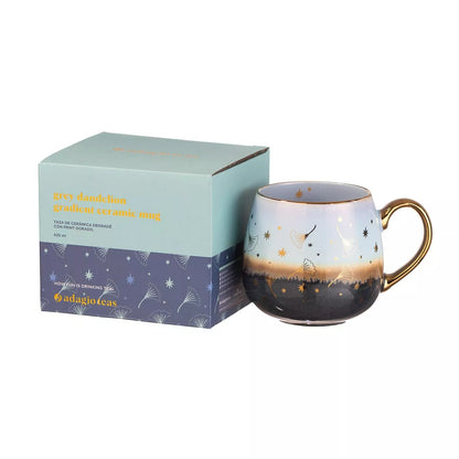 TAZA CERÁMICA GREY DANDELION 425 ML ADAGIO