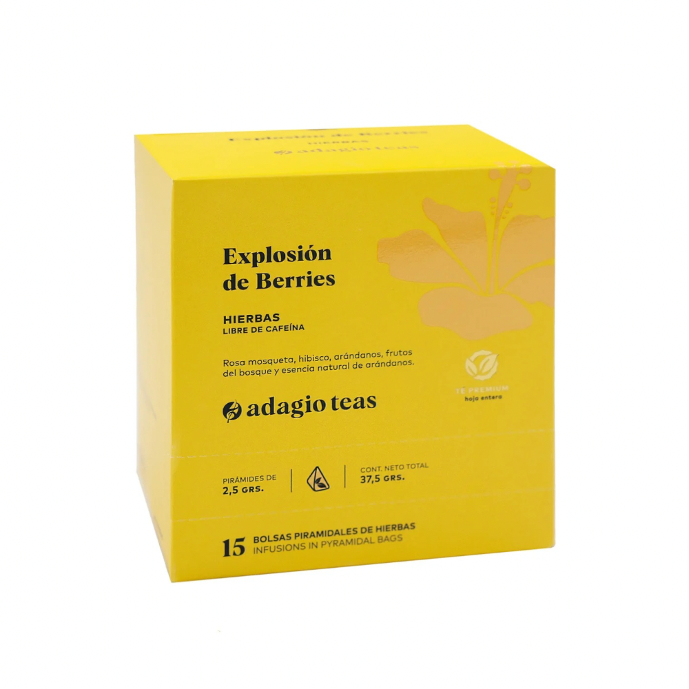 CAJA EXPLOSION DE BERRIES 15 UND ADAGIO