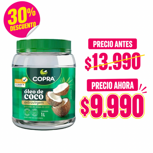 ACEITE DE COCO 1 LITRO COPRA