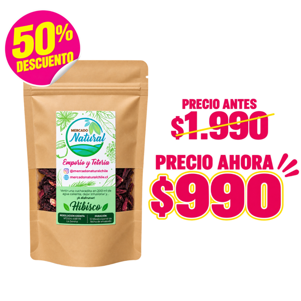 HIERBA MEDICINAL HIBISCO 40GR