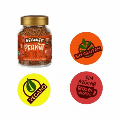 CAFÉ MANTEQUILLA DE MANI 50 GR BEANIES