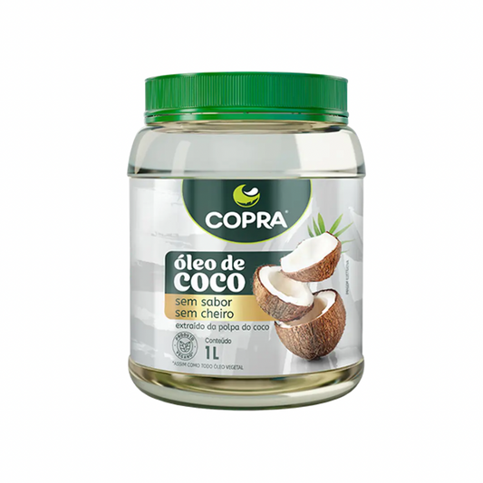 ACEITE DE COCO SIN SABOR NI OLOR 1 LITRO COPRA