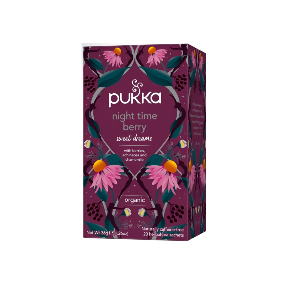 INFUSION NIGHT TIME BERRY PUKKA 20 BOLSAS