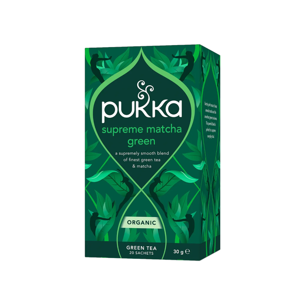 INFUSION SUPREME MATCHA GREEN PUKKA 20 BOLSAS