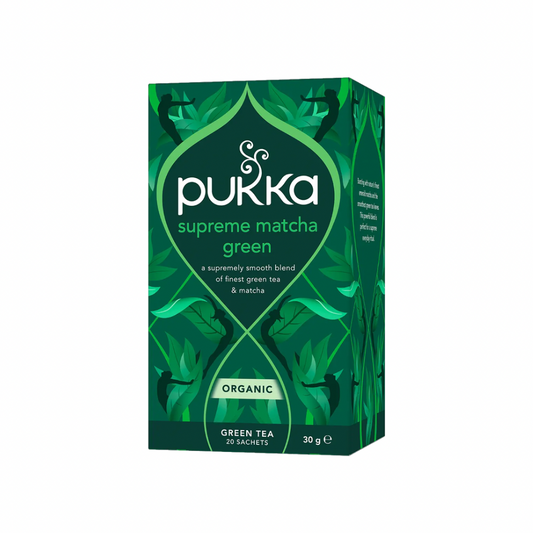 INFUSION SUPREME MATCHA GREEN PUKKA 20 BOLSAS