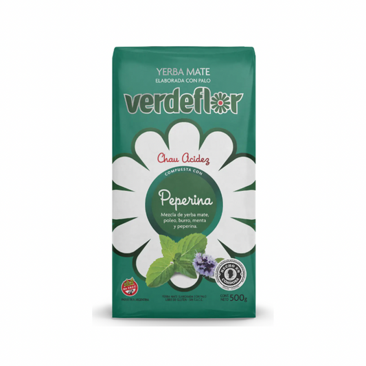 YERBA MATE PEPERINA 500 GR VERDEFLOR