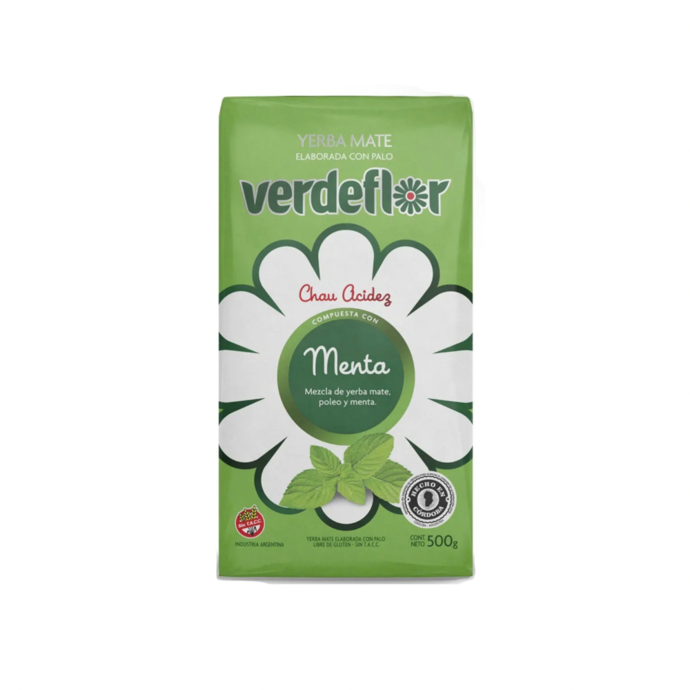 YERBA MATE VERDEFLOR MENTA