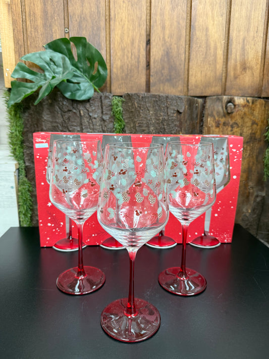 SET DE 4 COPAS DE NAVIDAD DISNEY