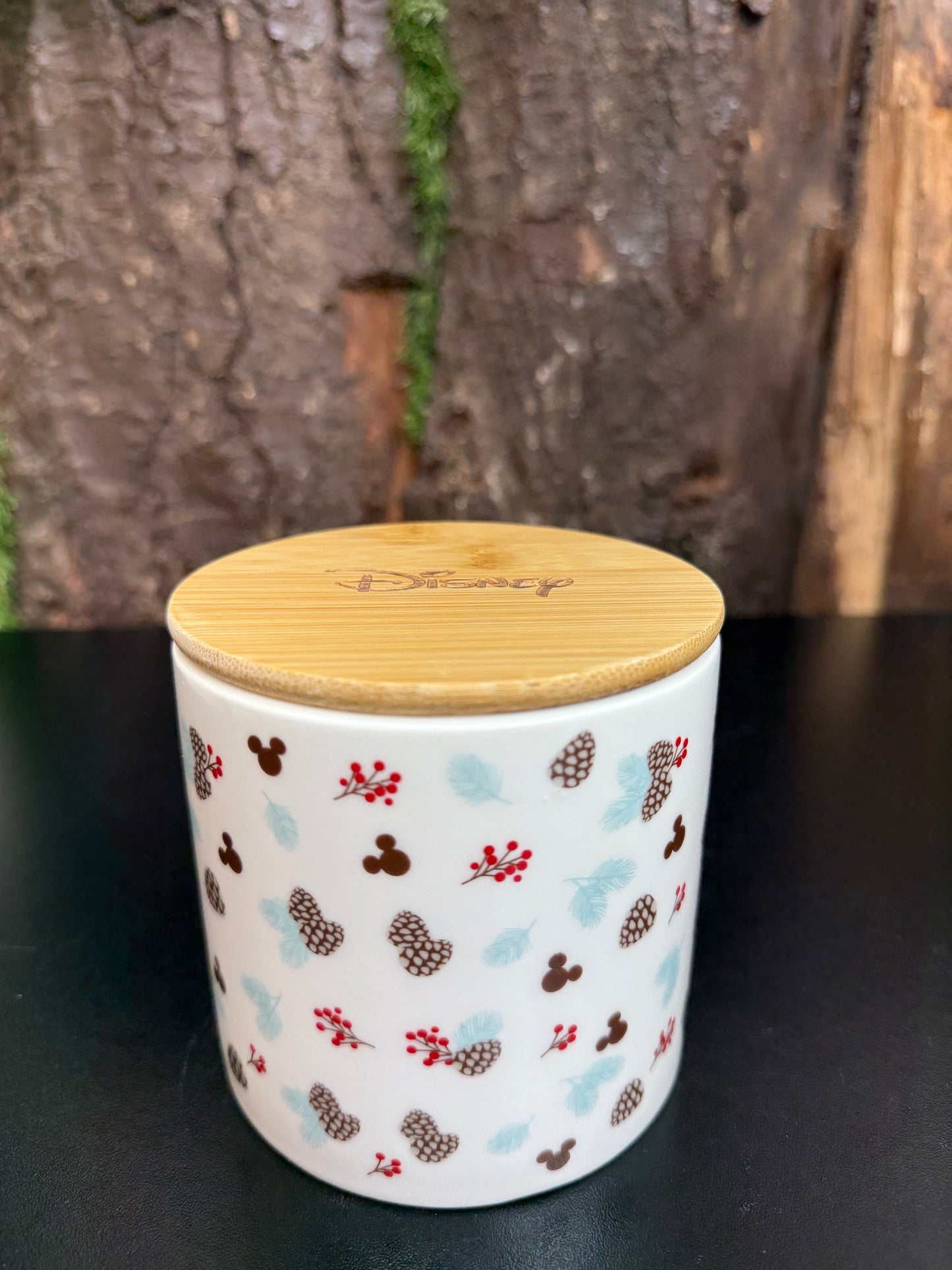 CONTENEDOR CERAMICA NAVIDAD DISNEY 500ML