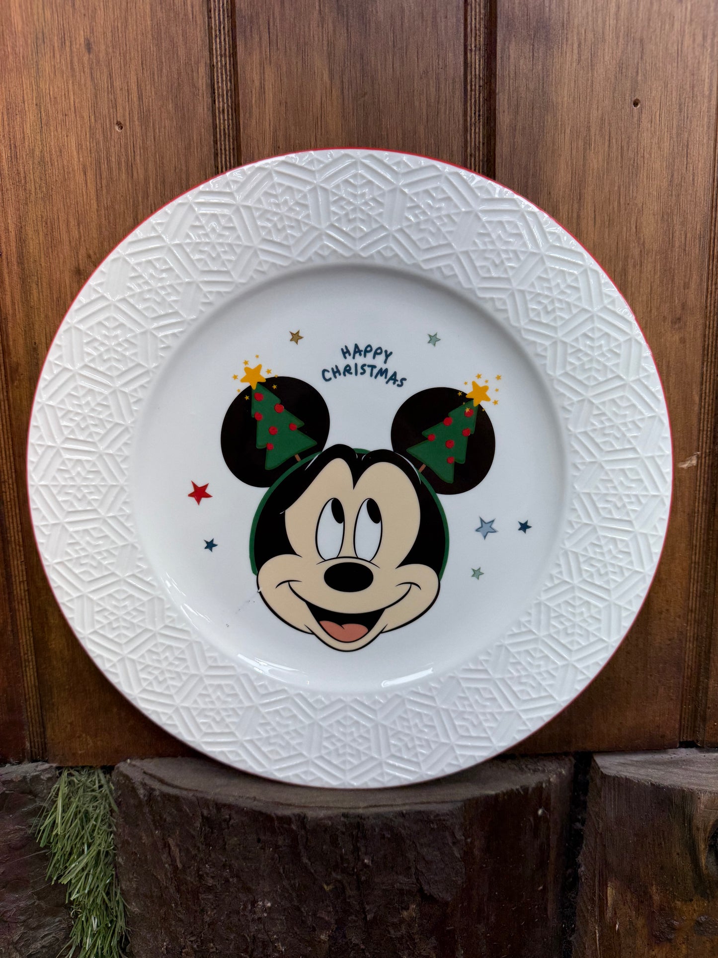 PLATO NAVIDAD DISNEY 26.5 CM