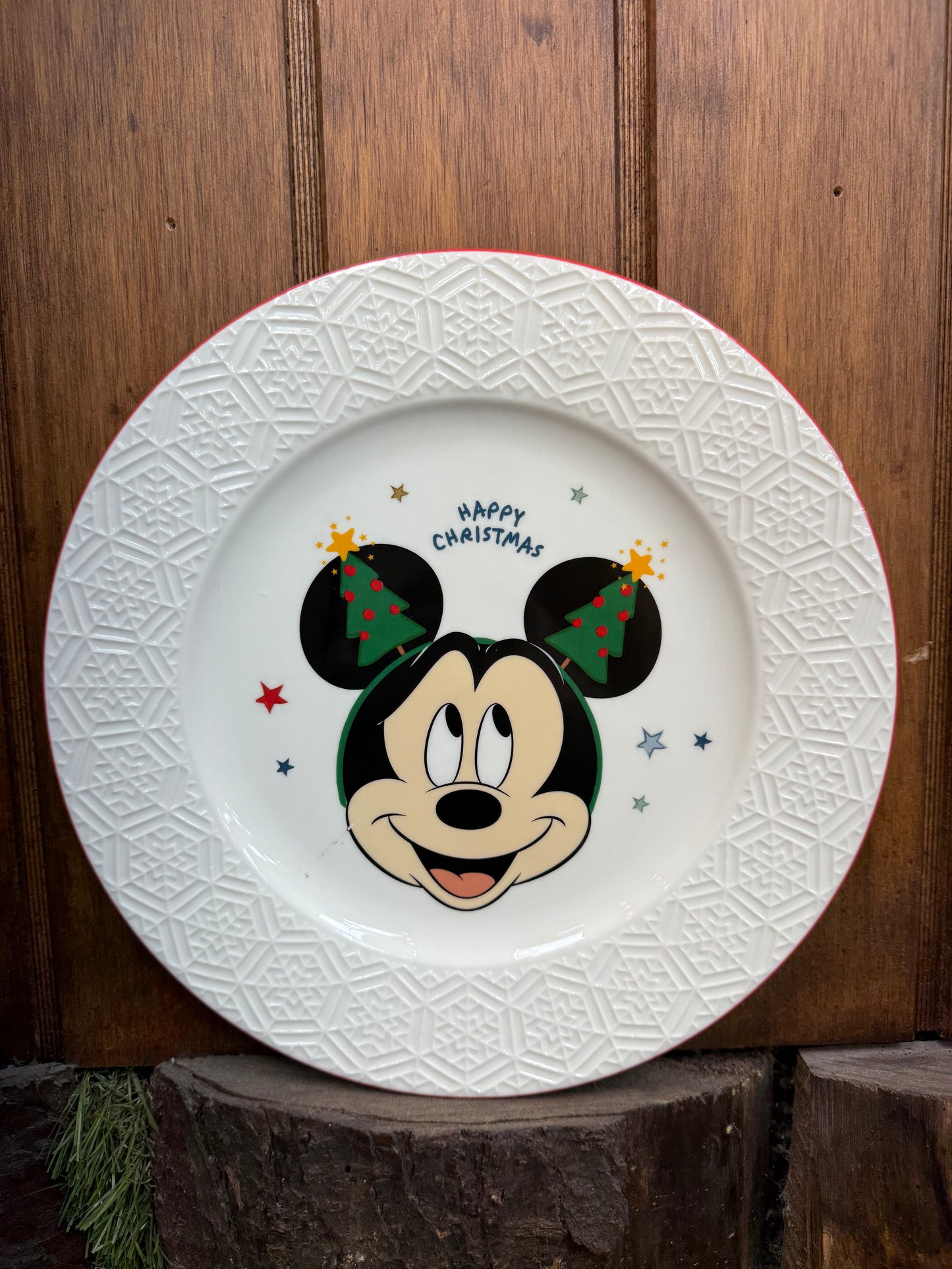 PLATO NAVIDAD DISNEY 26.5 CM