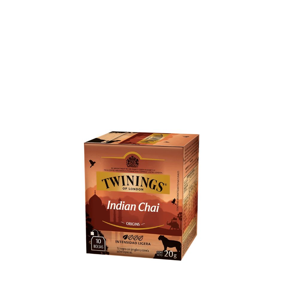 TE INDIAN CHAI TWININGS 10 BOLSAS