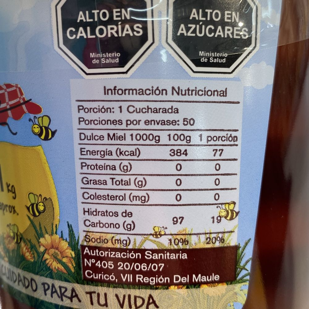MIEL LIQUIDA PRODUCTOS MOCE 1KL