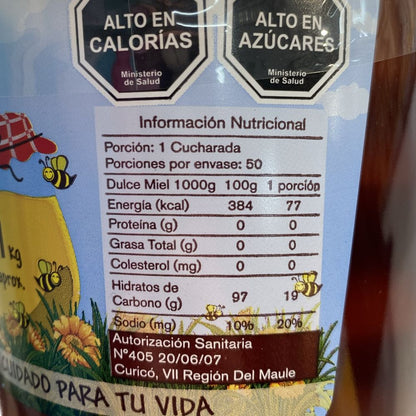 MIEL LIQUIDA PRODUCTOS MOCE 1KL