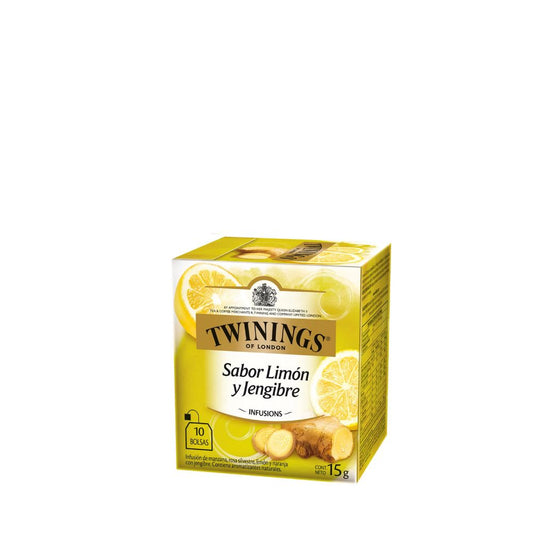 INFUSION LIMON JENGIBRE TWININGS 10 BOLSAS