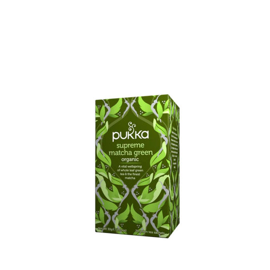 INFUSION SUPREME MATCHA GREEN PUKKA 20 BOLSAS