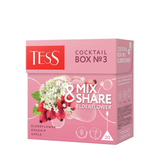 CAJA COCKTAIL FLOR DE SAUCO TESS 20 BOLSAS