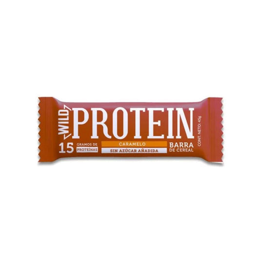 BARRA PROTEIN CARAMELO WILD PROTEIN UNIDAD