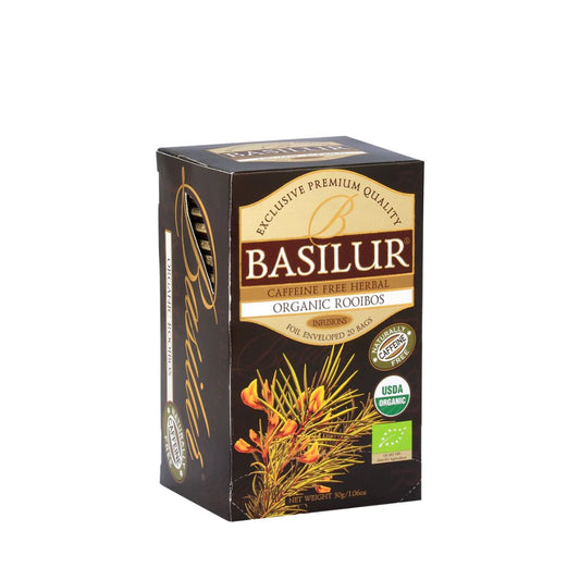 CAJA ROOIBOS ORGANICO BASILUR 25 BOLSAS